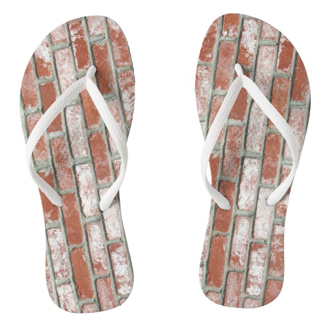 Chanclas Flip Flops - Ladrillos rojos reciclados de arcilla (Plantilla)