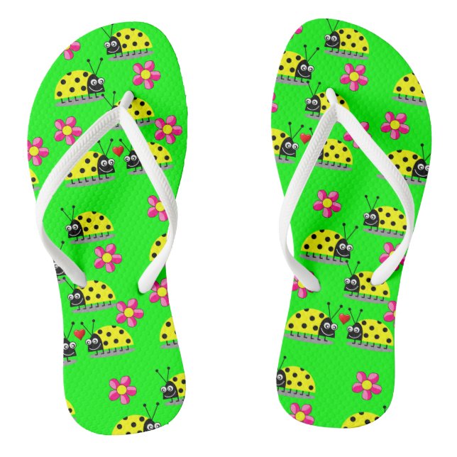 Chanclas Flip Flops Ladybug (Plantilla)