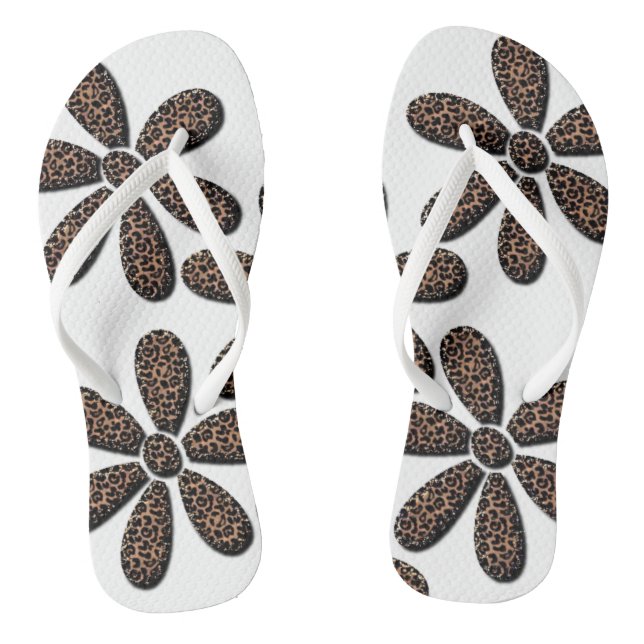 Chanclas Flip Flops Leopard (Plantilla)