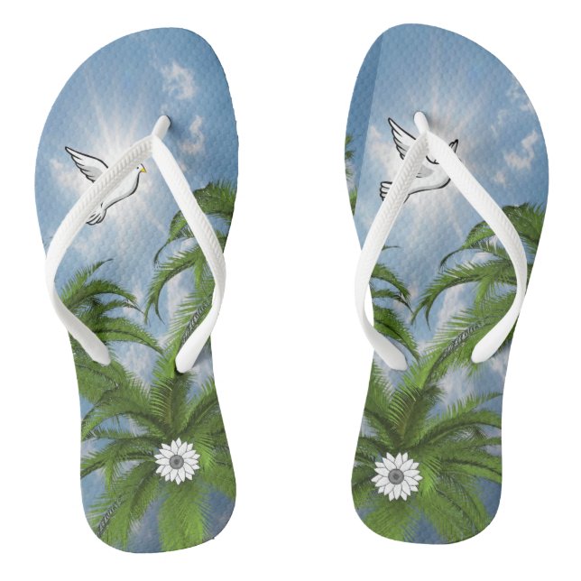 Chanclas Flip Flops Palm Tree (Plantilla)