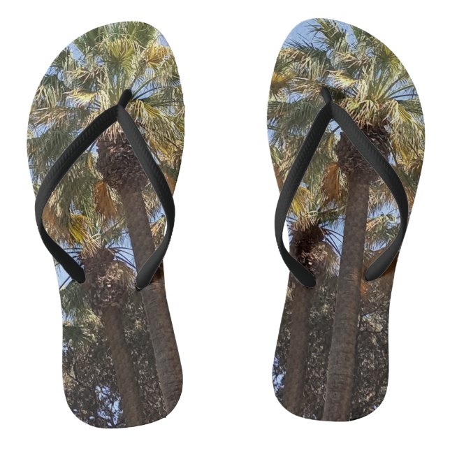 Chanclas Flip Flops Palm Trees (Plantilla)