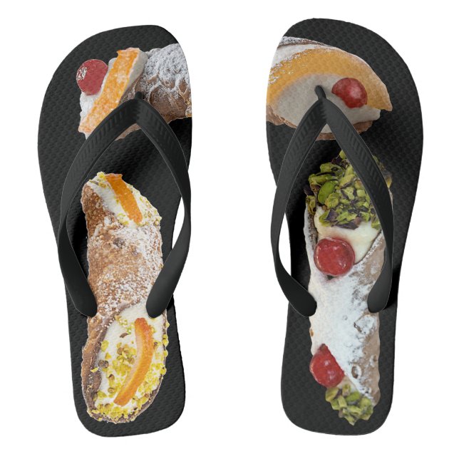 Chanclas Flip Flops para adultos "Cannoli Italiano" (Plantilla)