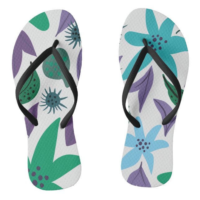 Chanclas Flip flops para las vacaciones de verano (Plantilla)