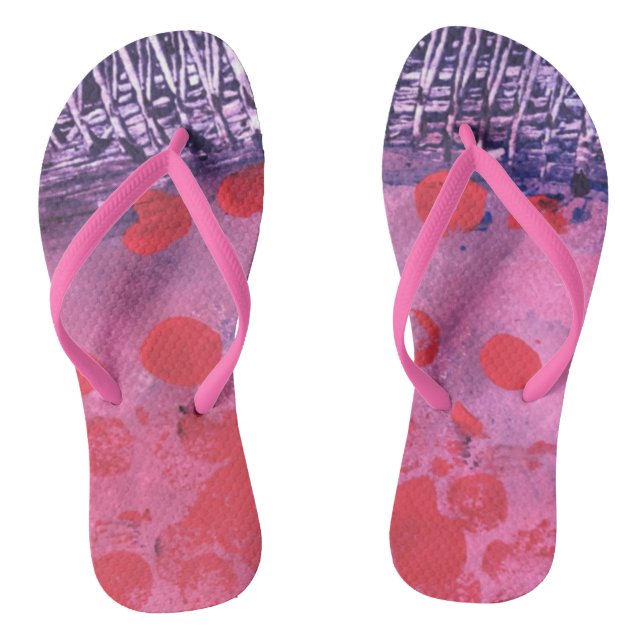Chanclas Flip flops para las vacaciones de verano (Plantilla)