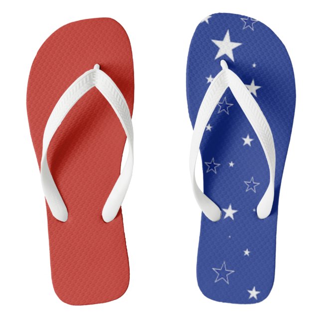 Chanclas Flip Flops patriótico (Plantilla)