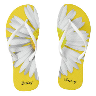Chanclas Flip Flops personalizados de margarita grande