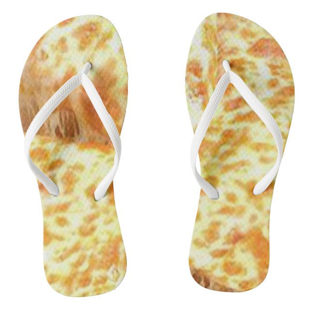 Chanclas Flip Flops Pizza (Plantilla)