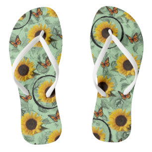 Chanclas Flip Flops Sunflower