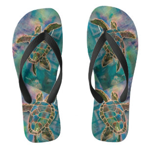 Chanclas Flip Flops - Tortugas marinas