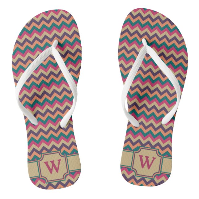 Chanclas Flip Flops Tropical Zigzag (Plantilla)