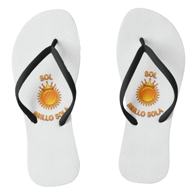 Chanclas Flip Flops with Sol Brillo Sola Logo | Inspiration (Plantilla)