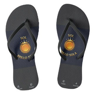 Chanclas Flip Flops with Sol Brillo Sola Logo | Inspiration