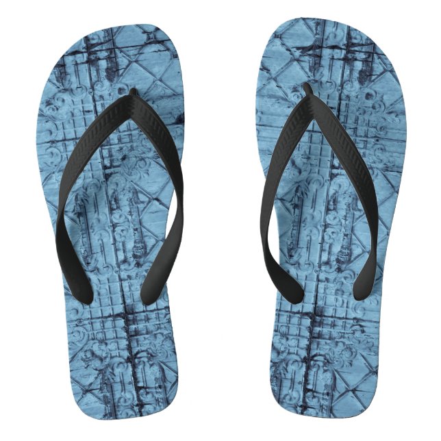 Chanclas Flipflop Sandals Rustic Tin Panel Techo País (Plantilla)