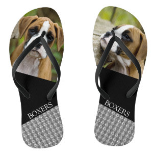 Chanclas Flips-flopes adorables del perro de perrito del