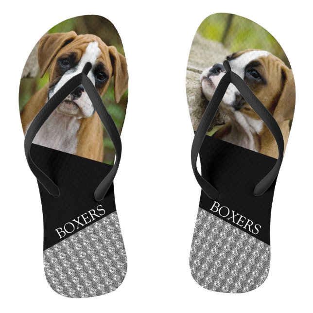 Chanclas Flips-flopes adorables del perro de perrito del (Plantilla)