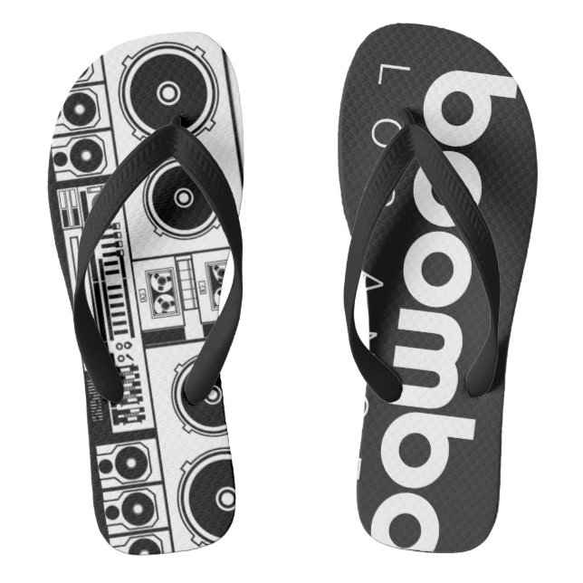 Chanclas Flips-flopes de Boombox (Plantilla)