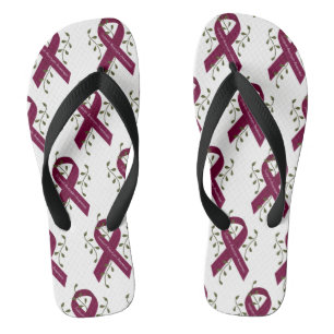 Chanclas Flips-flopes de la cinta de la conciencia del