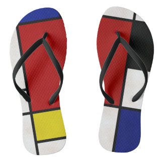 Chanclas Flips-flopes de Mondrian