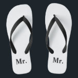 Chanclas Flips-flopes de Sr. Hubby<br><div class="desc">el casarse</div>