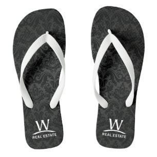 Chanclas Flips-flopes del modelo del damasco de las