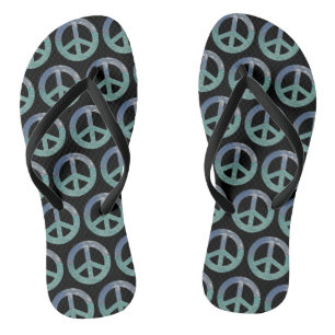 Chanclas Flips-flopes del signo de la paz de Gran Caimán