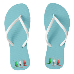 Chanclas Flips-flopes delgados de la correa del Vespa