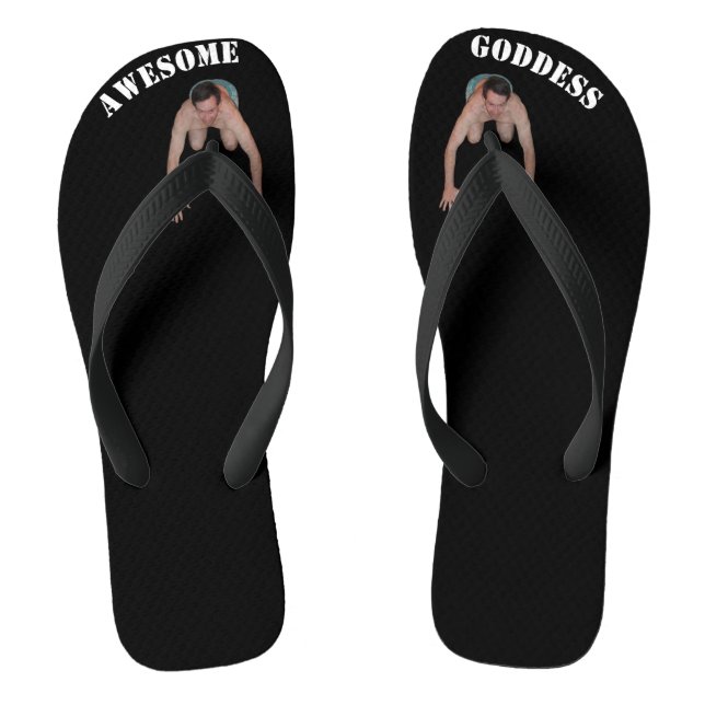 Chanclas Flips-flopes impresionantes de la diosa (individuo (Plantilla)