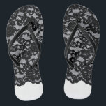 Chanclas Flips-flopes negros antiguos del cordón<br><div class="desc">¿Buscando un calzado elegante este verano? Los flips-flopes simples del diseño del invernadero ofrecen el patten negro antiguo del cordón para una declaración sin esfuerzo del estilo. Perfeccione para llevar a la playa con cualquier color. El sorprender como regalo para las damas de honor para el boda de playa.</div>