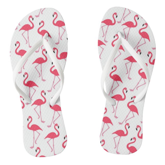 Chanclas Flips-flopes rosados del flamenco (Plantilla)