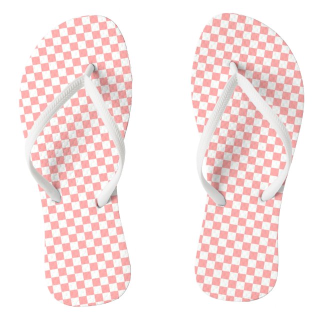Chanclas Flops de voladizo con control de melón y blanco (Plantilla)