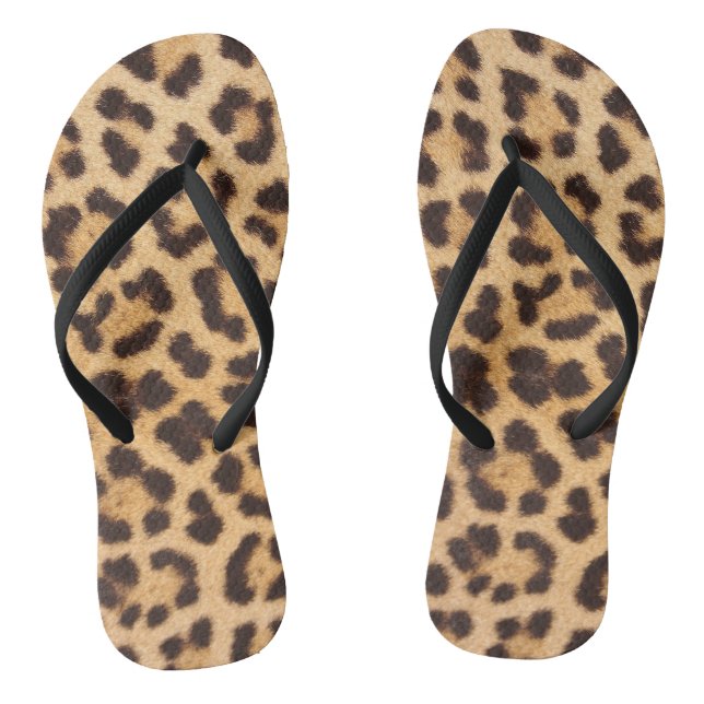 Chanclas Flops de volteo de impresión Leopardo (Plantilla)