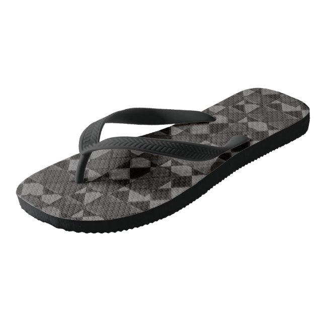 Chanclas Flops de volteo para adultos, cintas anchas (Angular)