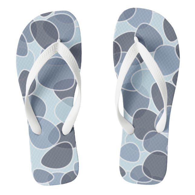 Chanclas Flops de volteo para adultos, cintas anchas (Plantilla)