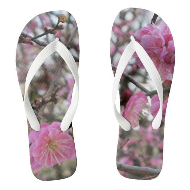 Chanclas Flor de cerezo rosado / Sakura サ・(桜). (Plantilla)