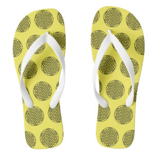Chanclas FLOR DE LA VIDA - Símbolo de Geometría Sagrada com