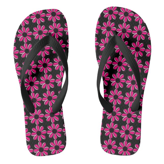 Chanclas Flor rosa (Plantilla)