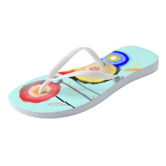 Chanclas Flora de acuarelas