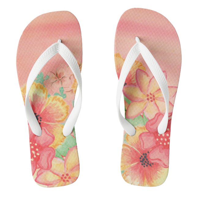 Chanclas Floral (Plantilla)
