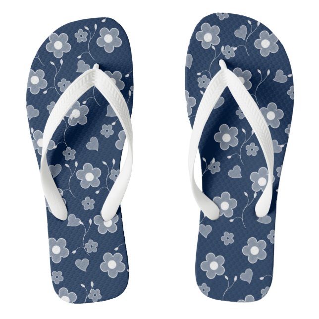 Chanclas floral (Plantilla)