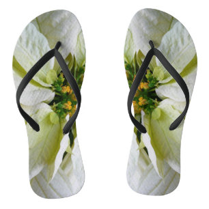 Chanclas Floral de feriado de Navidades elegantes de Poinse