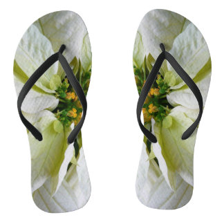 Chanclas Floral de feriado de Navidades elegantes de Poinse