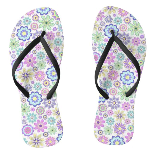 Chanclas Floral Flip Flops (Plantilla)