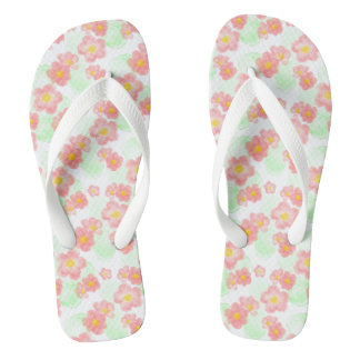 Chanclas Floral pattern no1