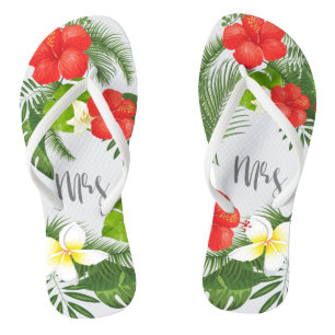 Chanclas Floral tropical Sra. Bride ID475