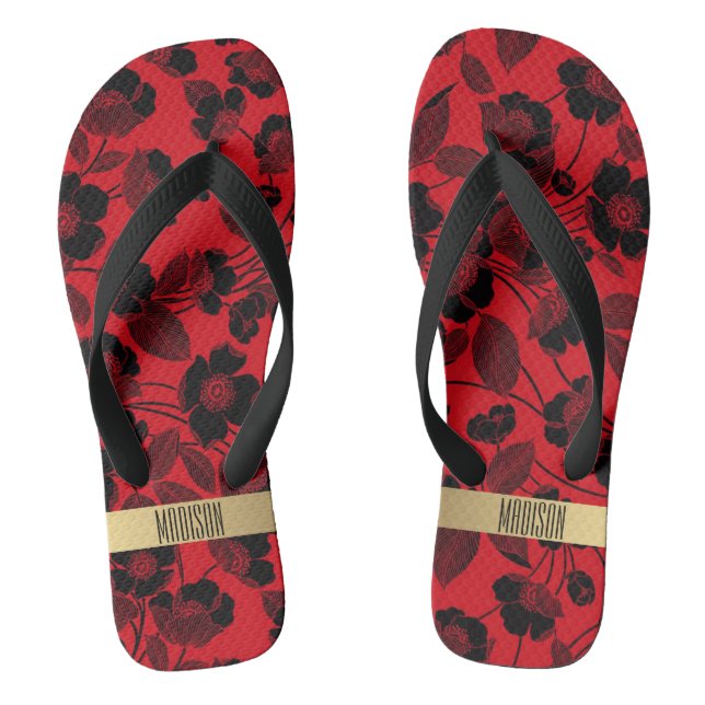 Chanclas Flores (Plantilla)