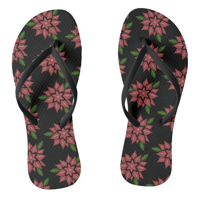 Chanclas flores (Plantilla)