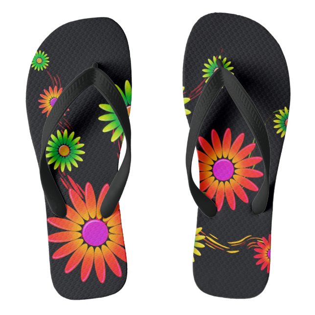 Chanclas Flores Artsy (Plantilla)