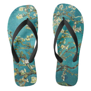 Chanclas Flores de almendro de Van Gogh Clasicismo Impresio