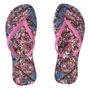 Chanclas Flores de cerezo y flor de Blue Sky Spring