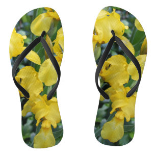 Chanclas Flores de jardín amarillos irlandeses
